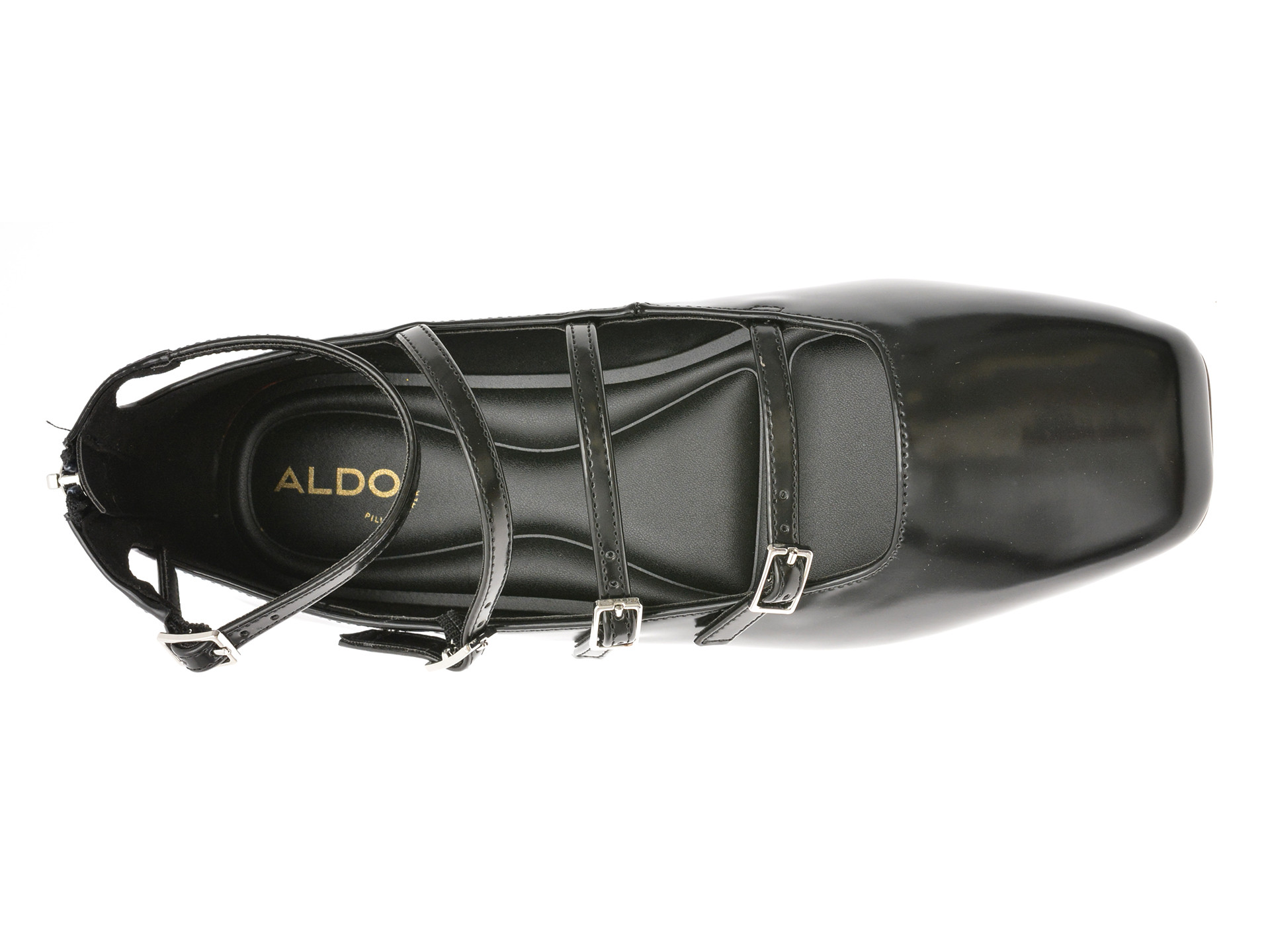 Pantofi ALDO negri, NELTA 001, din piele ecologica