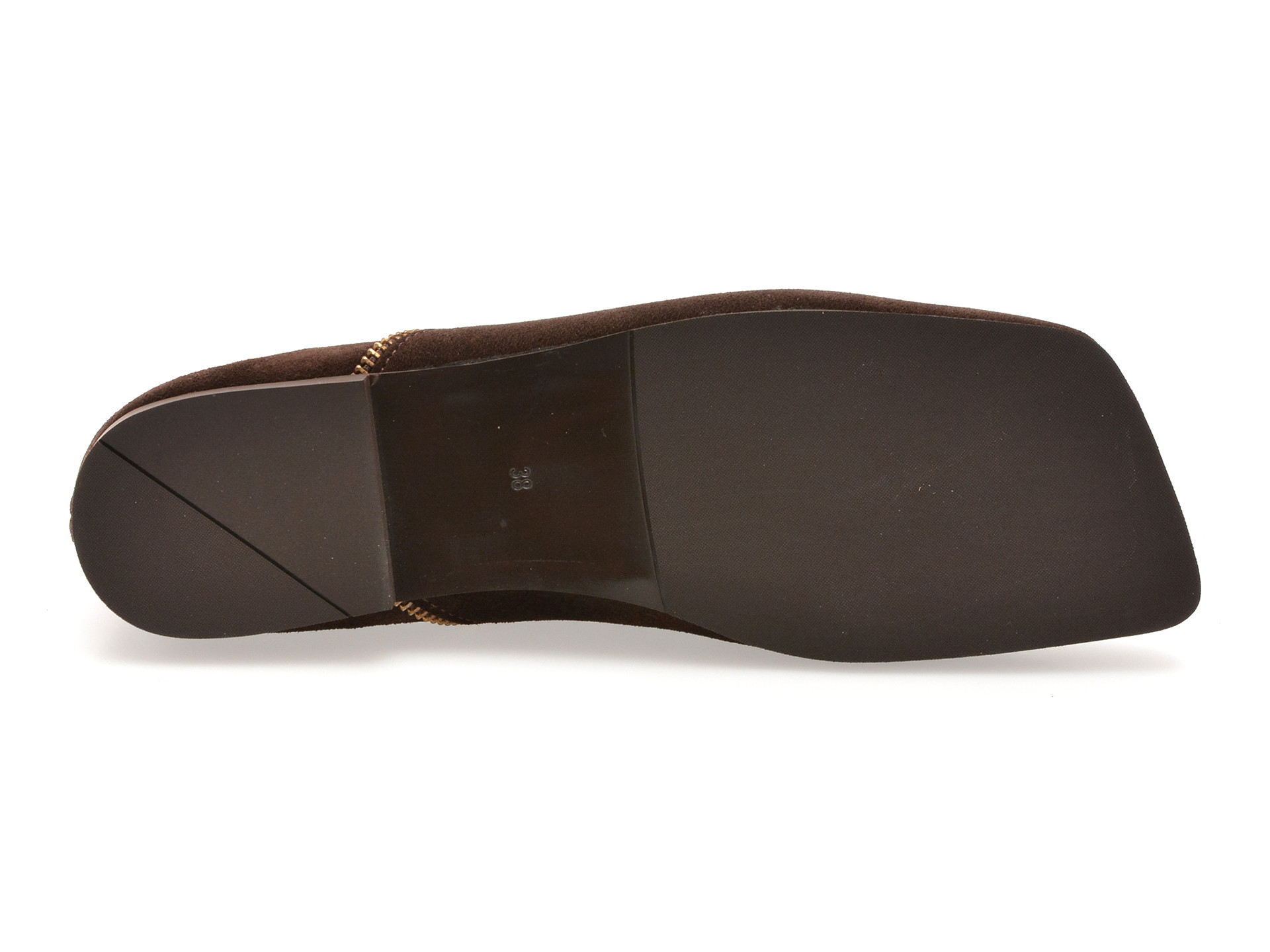 Pantofi EPICA maro, 1101416, din piele intoarsa