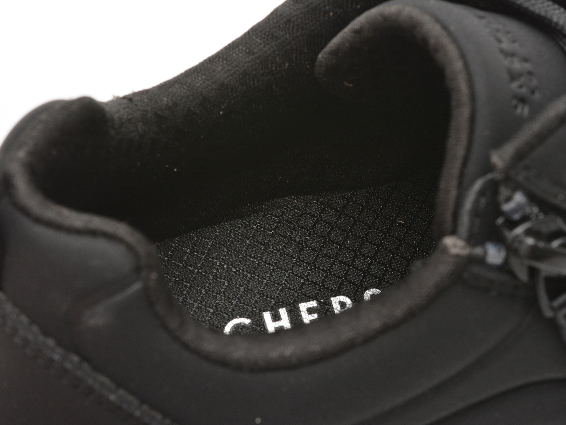 Pantofi sport SKECHERS negri, UNO LITE, din piele ecologica