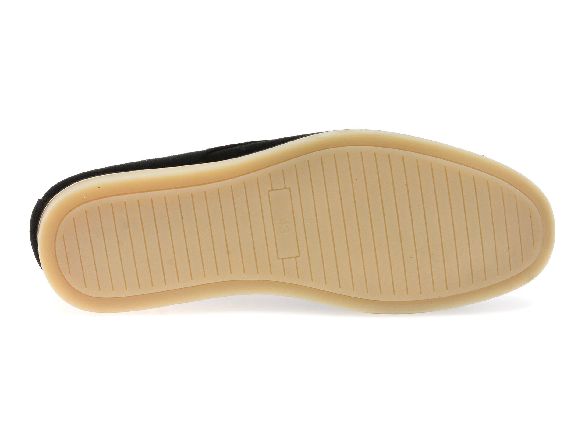 Pantofi EPICA negri, B463, din piele intoarsa