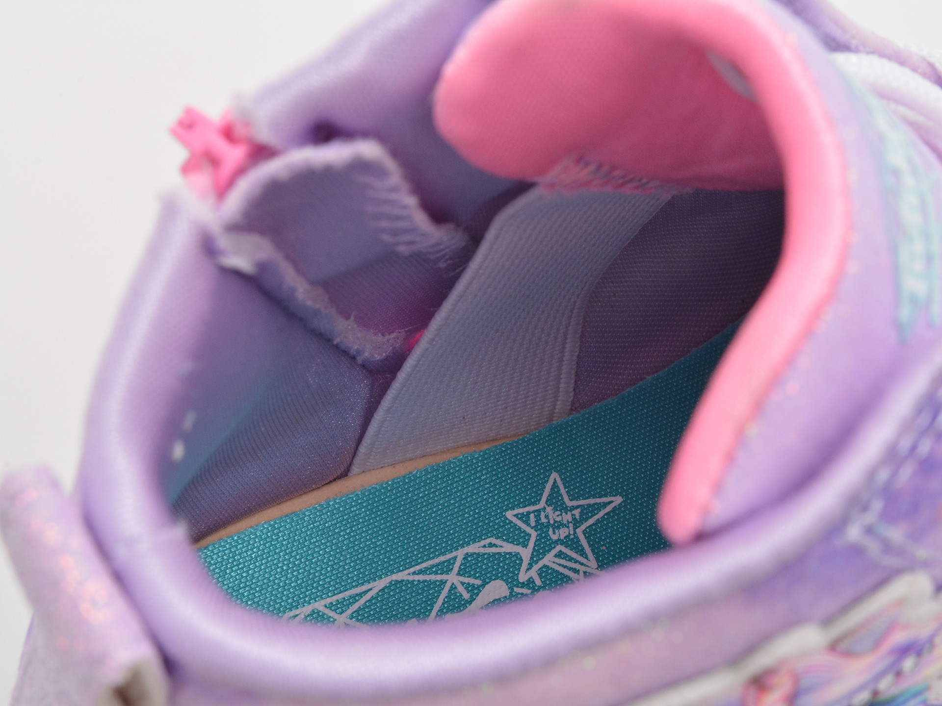 Ghete SKECHERS mov, TWI-LITES 2.0, din piele ecologica