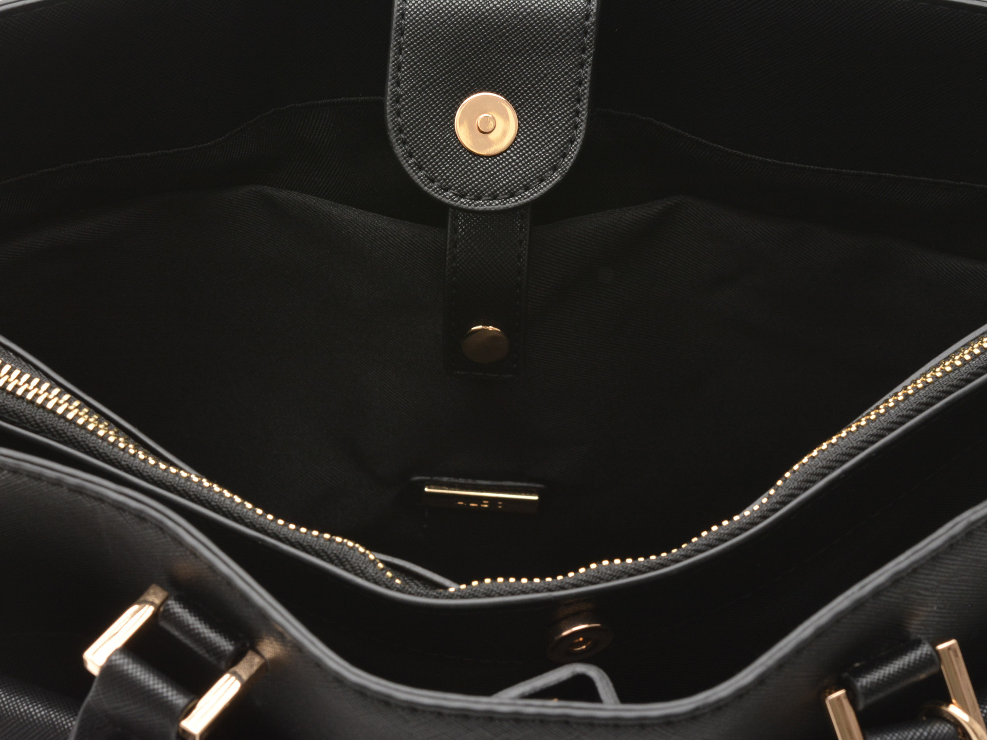 Geanta ALDO neagra, NORALI 001, din piele ecologica