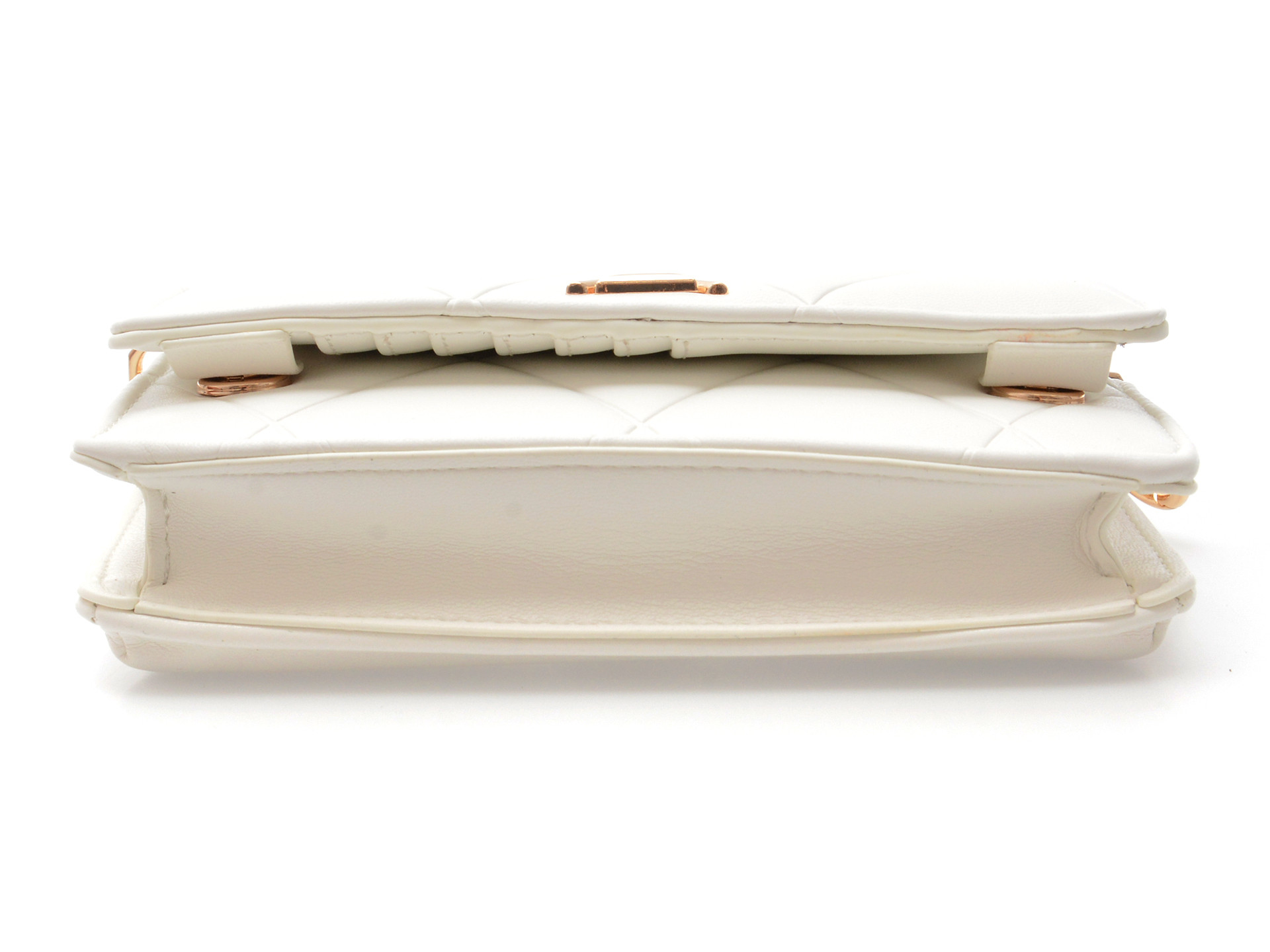 Geanta ALDO alba, FITITALL 100, din piele ecologica