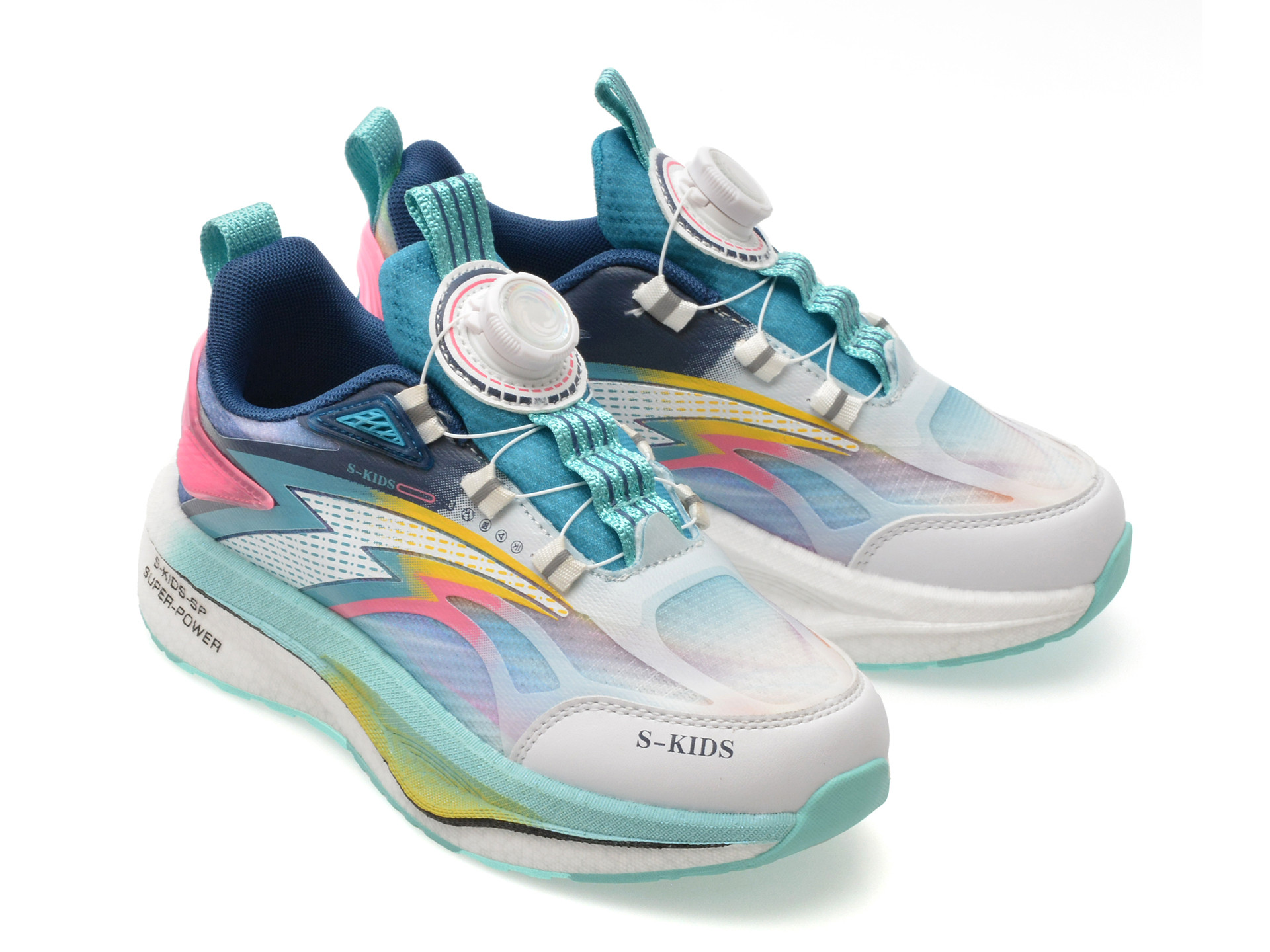 Pantofi sport SELECTION KIDS albastri, XD149, din material textil