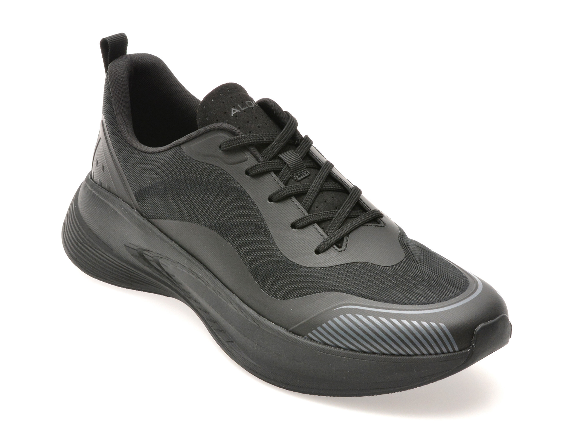 Pantofi sport ALDO negri, PILLOW SNKR, din material textil