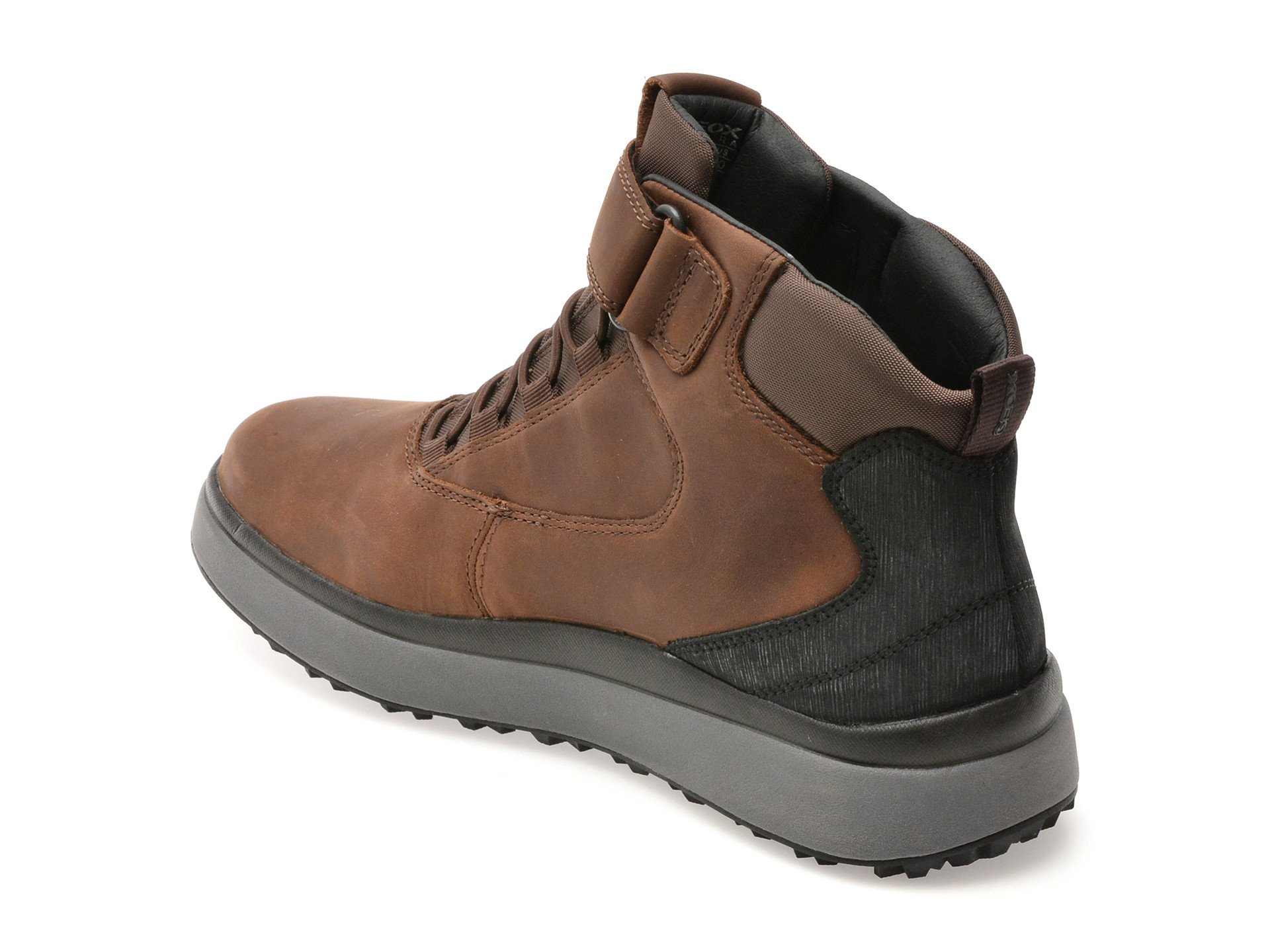 Ghete GEOX maro, U56FZC, din piele naturala