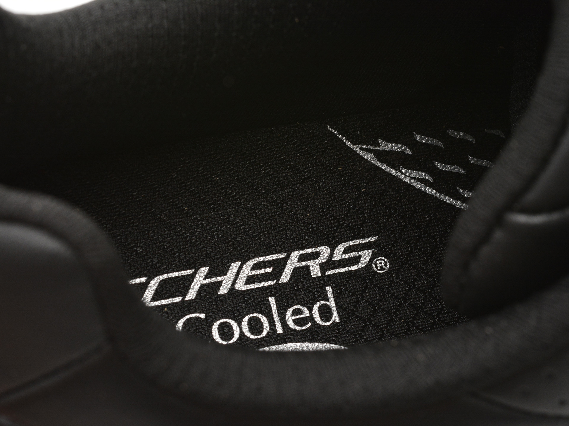 Pantofi sport SKECHERS negri, ARCH FIT 2.0, din piele naturala