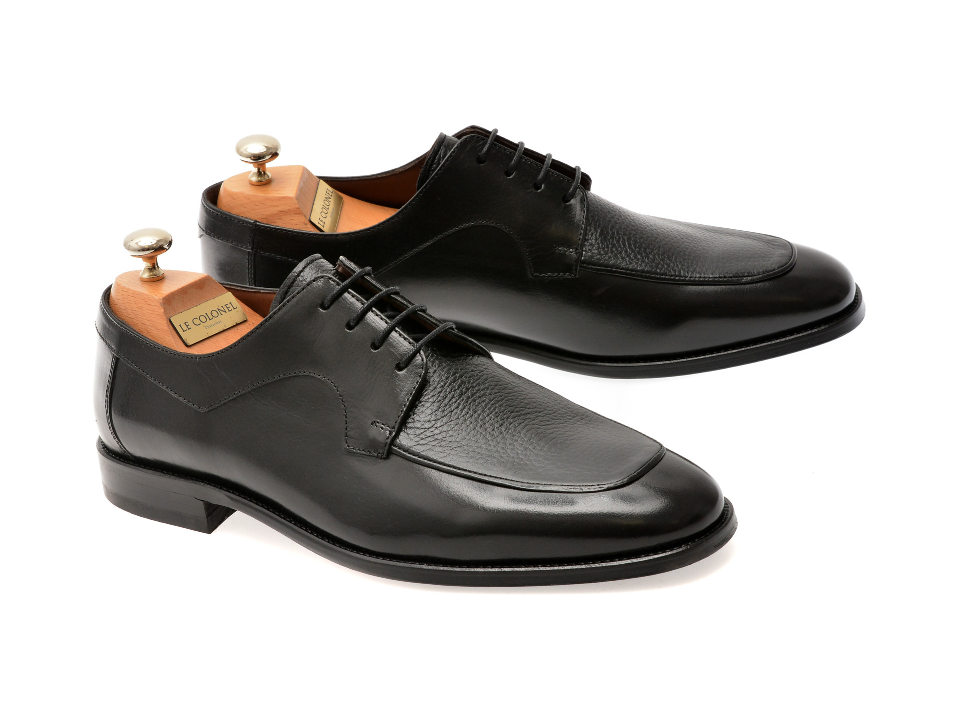 Pantofi eleganti LE COLONEL negri, 70329, din piele naturala