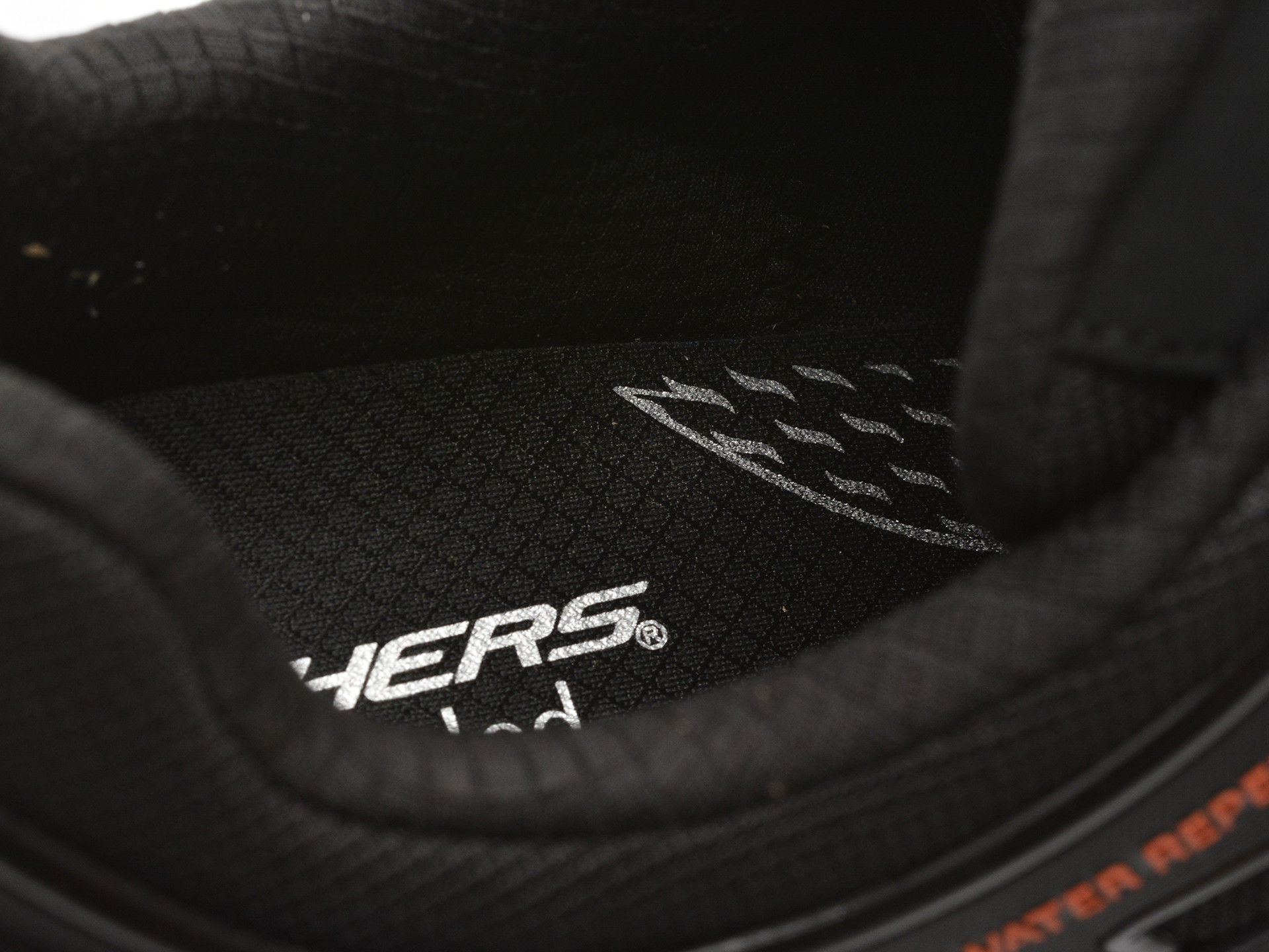 Pantofi sport SKECHERS negri, ARCH FIT ROAD WALKER, din piele ecologica