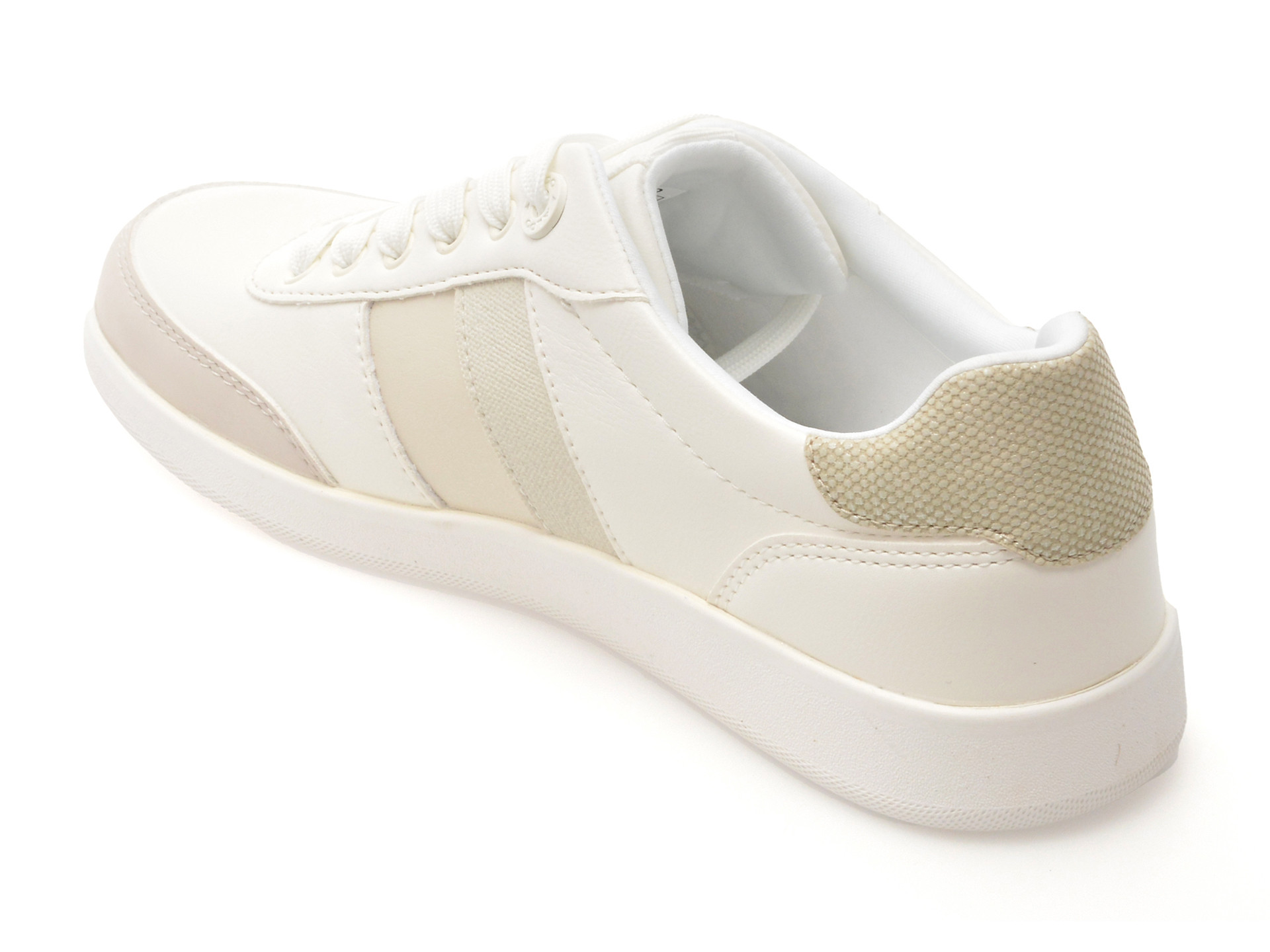 Pantofi sport ALDO albi, HESTIA 100, din piele ecologica