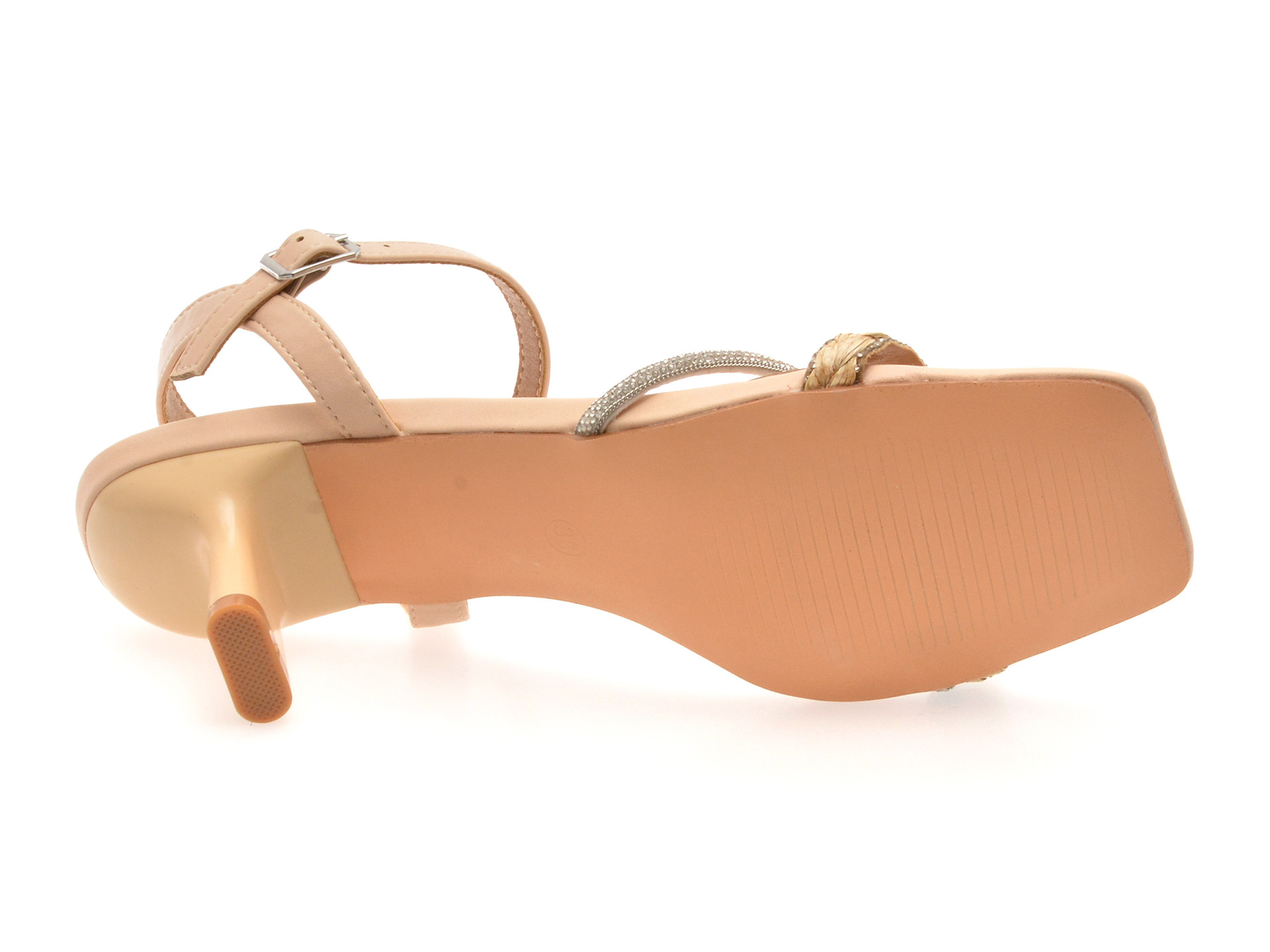 Sandale elegante EPICA bej, 82982, din piele ecologica