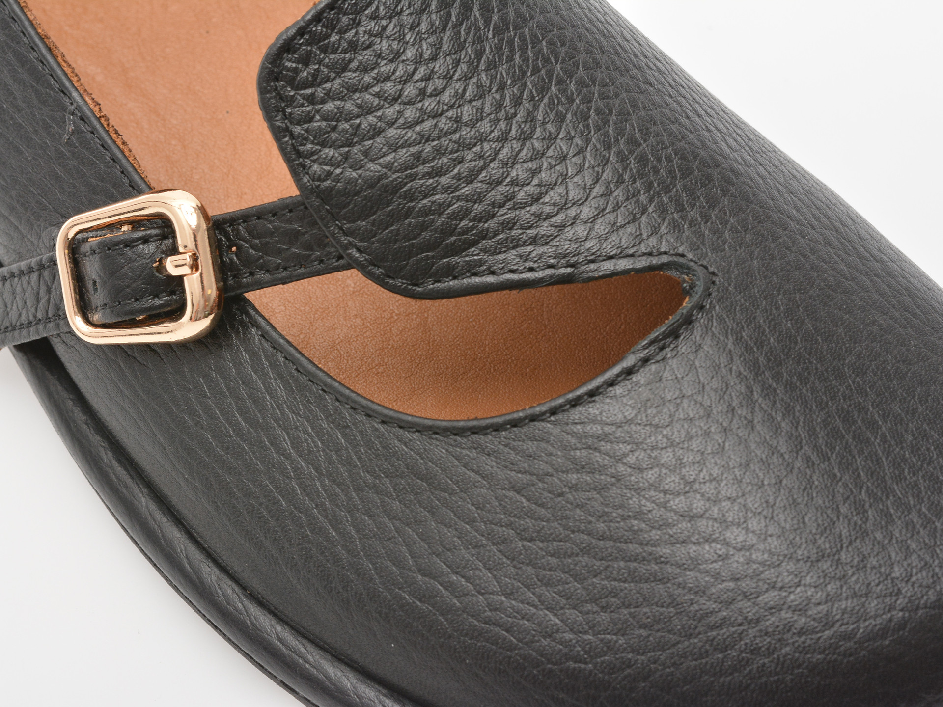 Pantofi EPICA negri, 1614033, din piele naturala