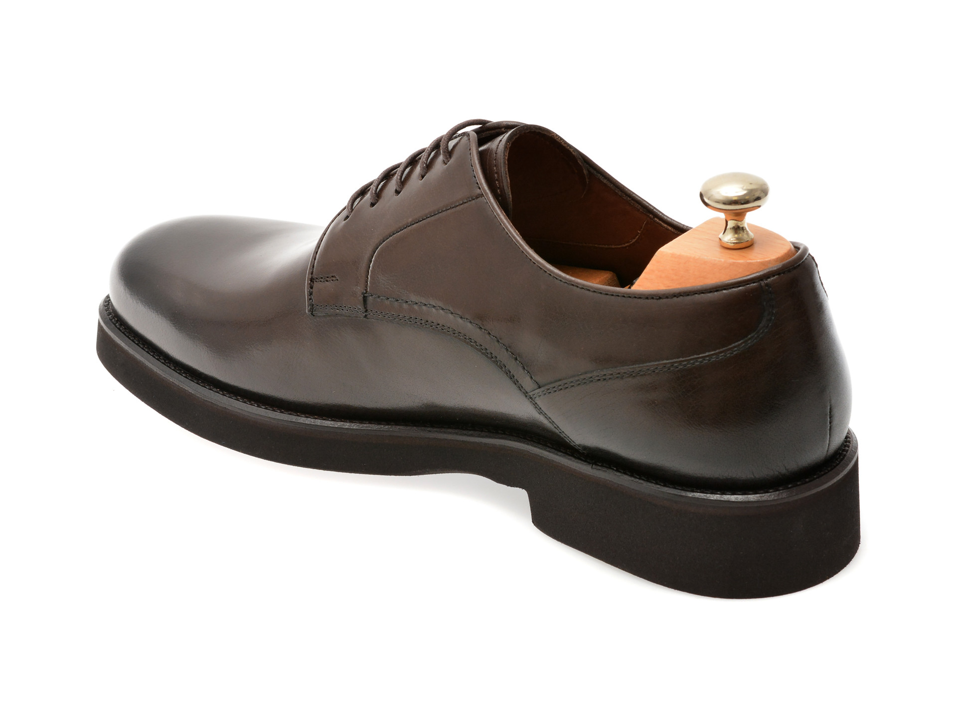 Pantofi eleganti LE COLONEL maro, 69502, din piele naturala