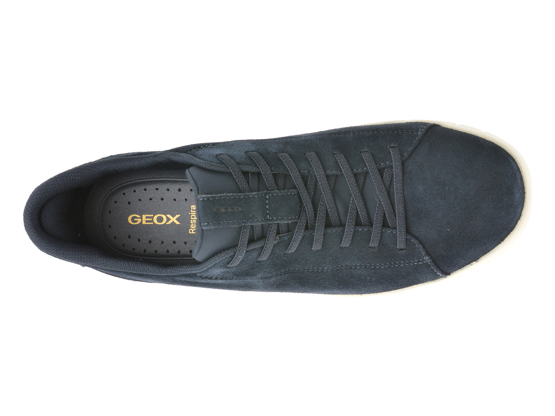 Pantofi sport GEOX bleumarin, U56MAA, din piele intoarsa