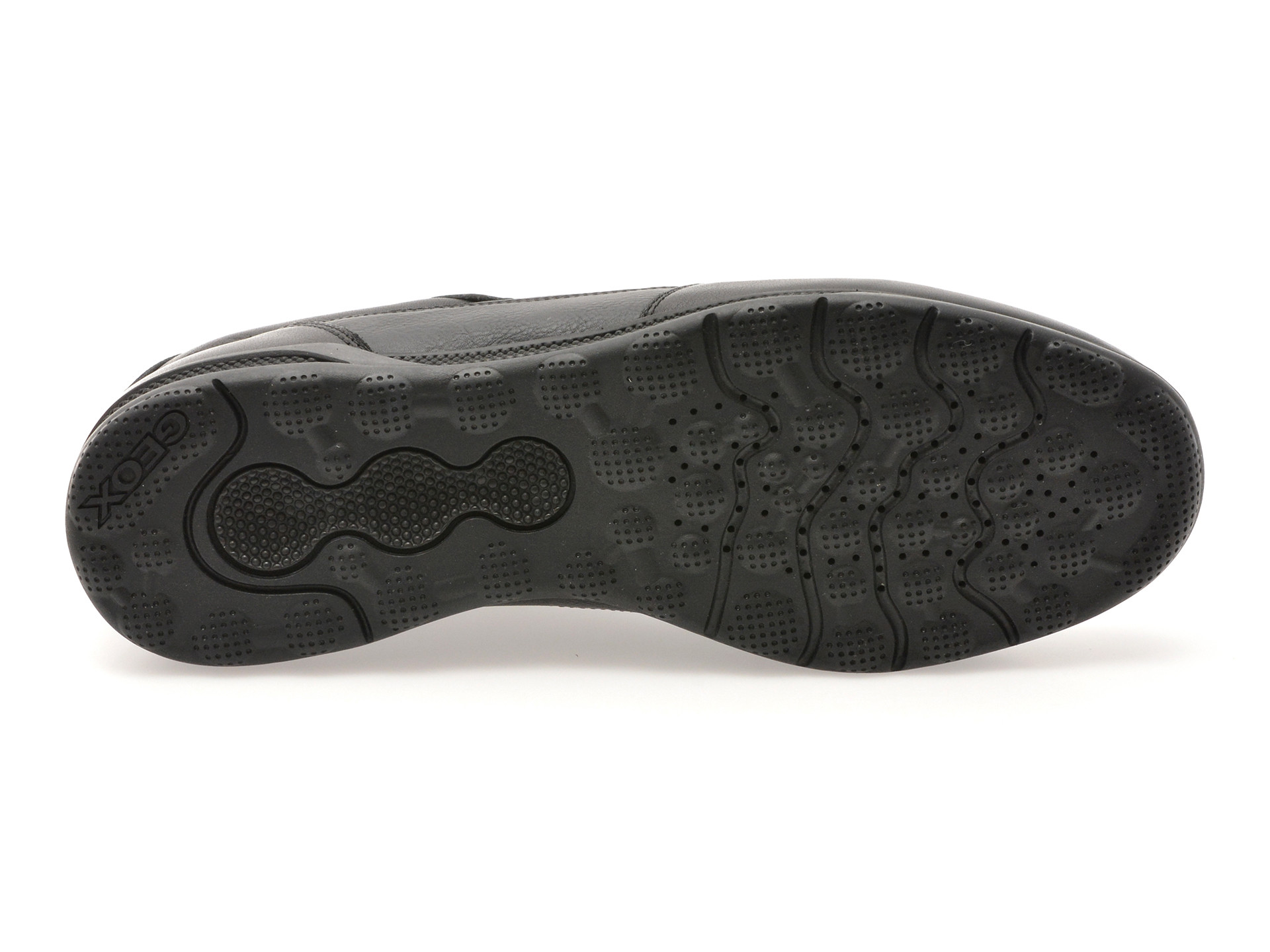 Pantofi sport GEOX negri, U56MTB, din piele naturala