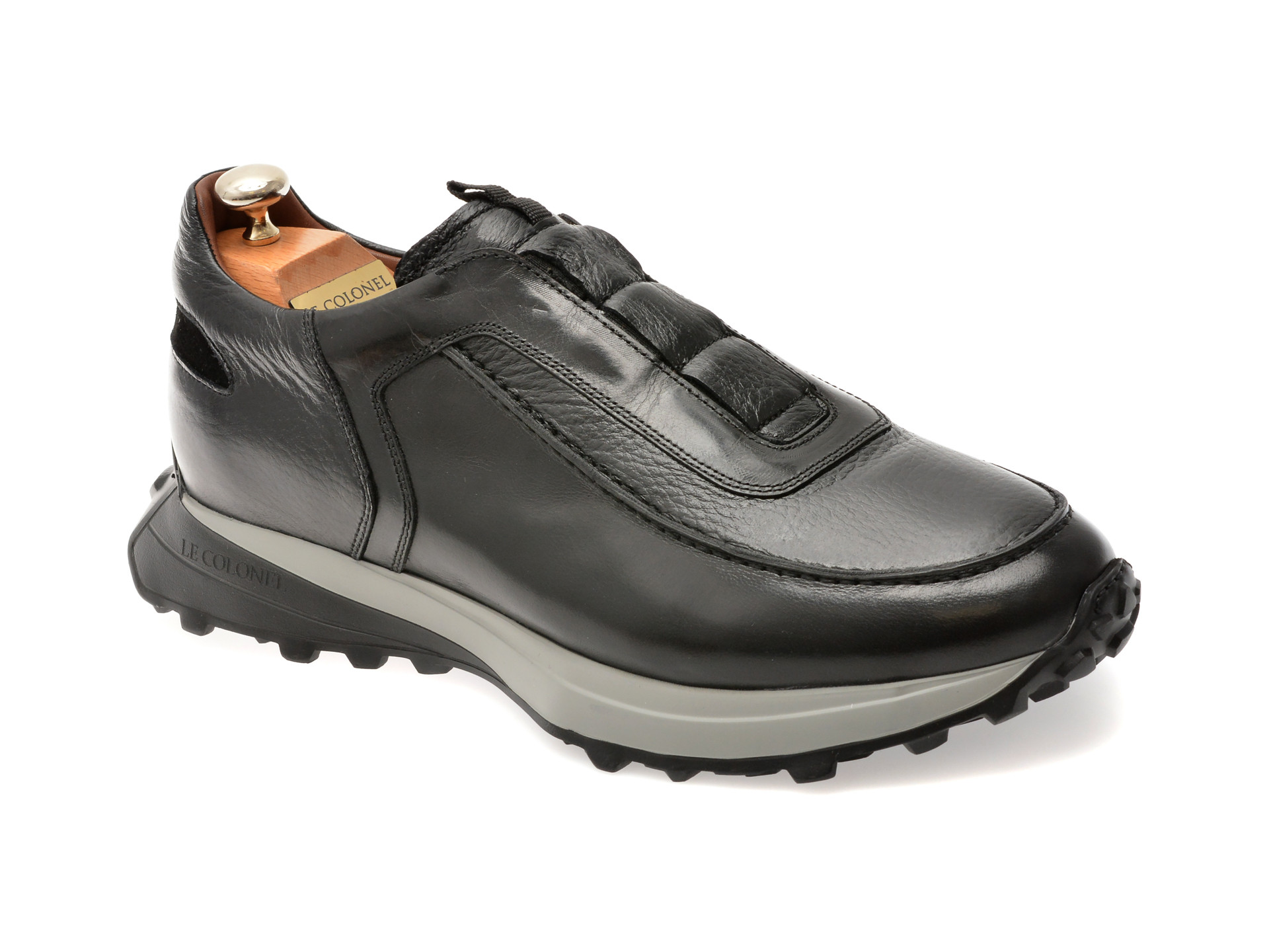 Pantofi sport LE COLONEL negri, 66742, din piele naturala