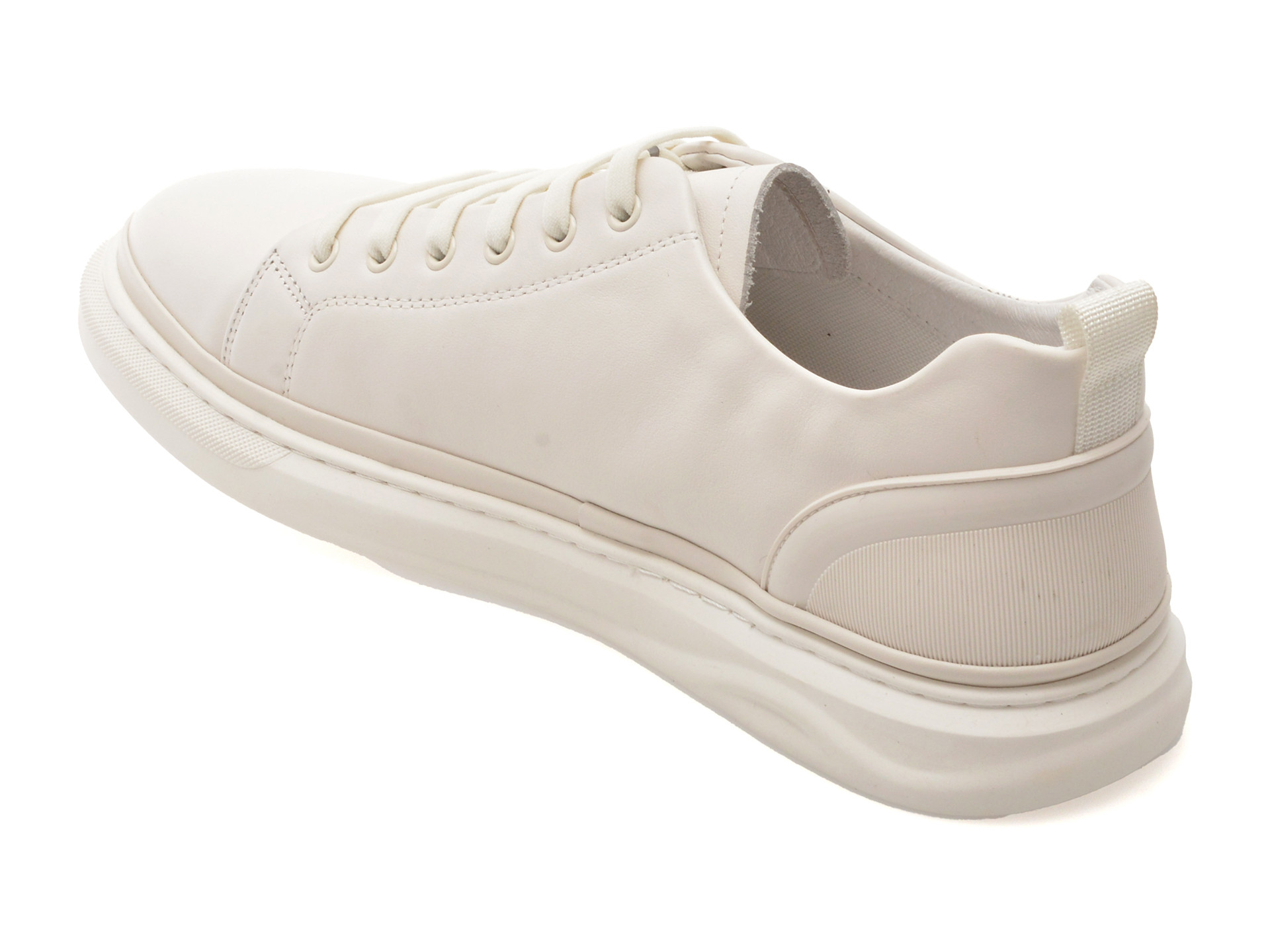 Pantofi sport EPICA albi, 8161, din piele naturala