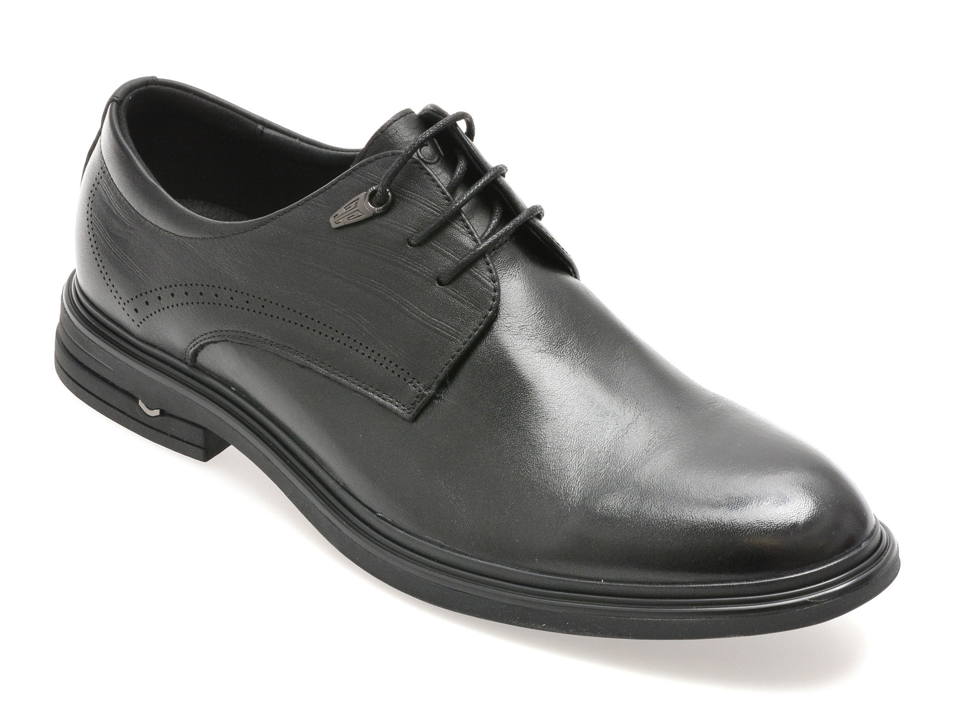 Pantofi eleganti EPICA negri, 37321, din piele naturala