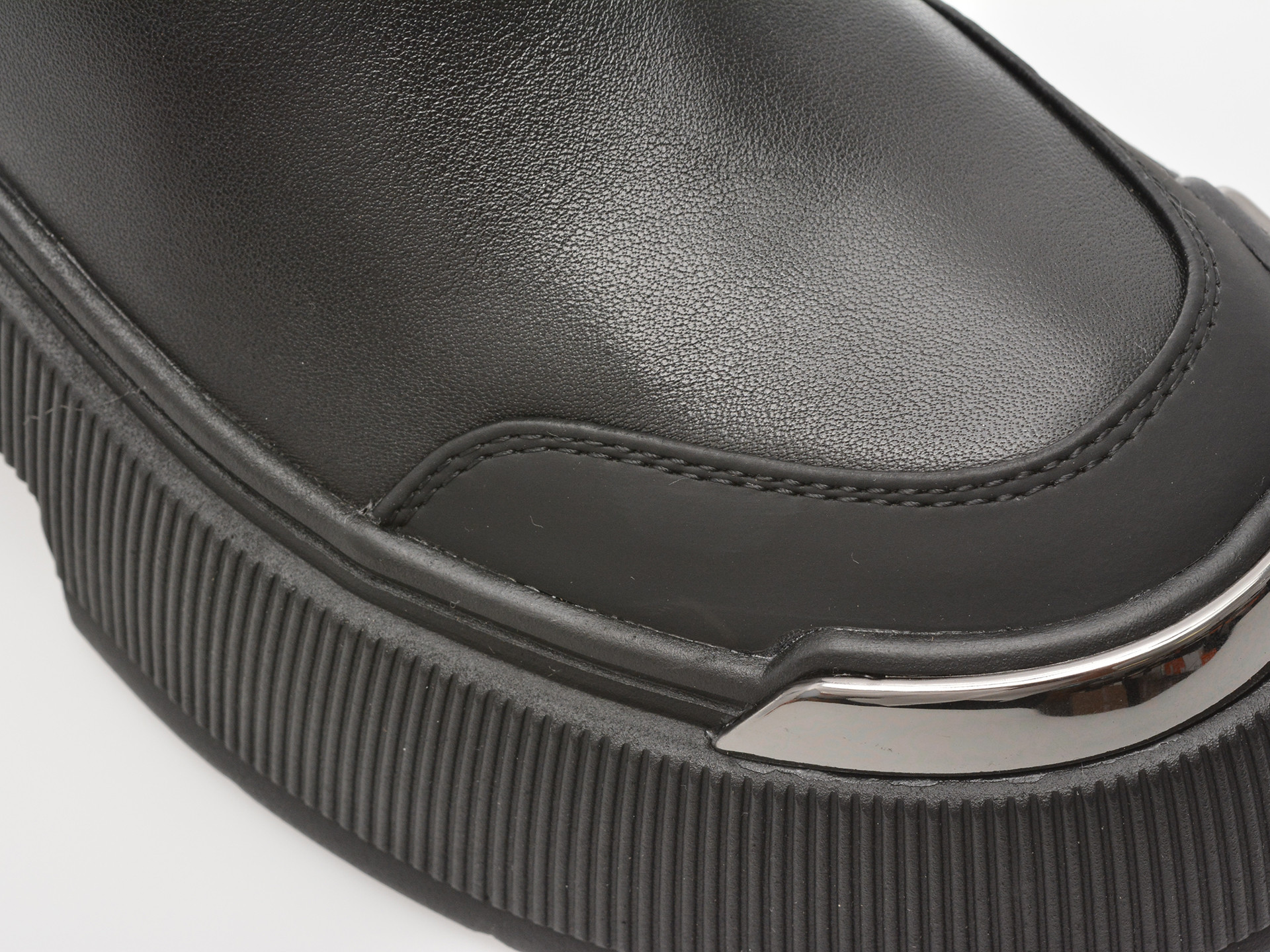 Ghete ALDO negre, 3R489, din piele naturala