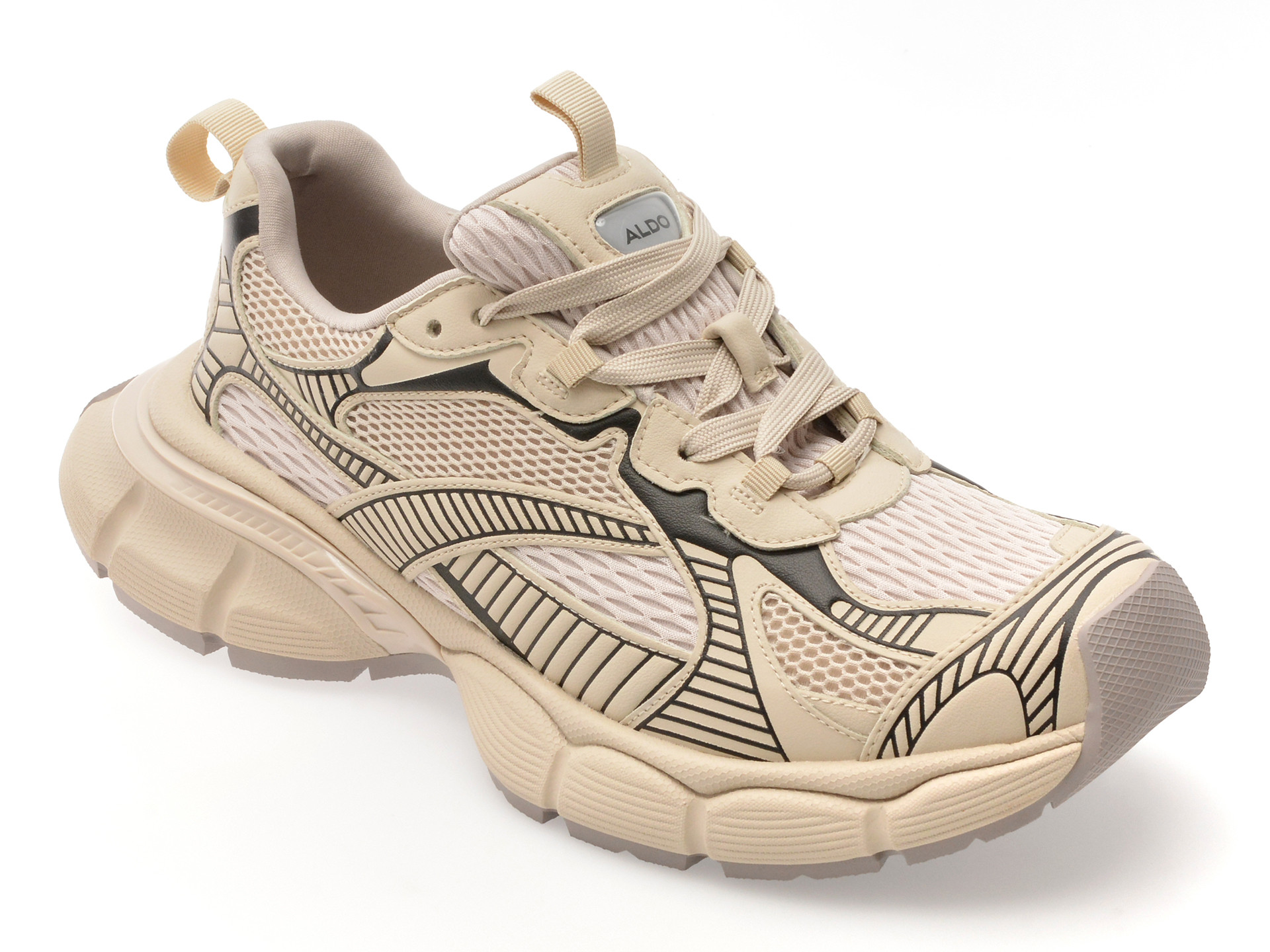 Pantofi sport ALDO bej, JENSEN 276, din material textil