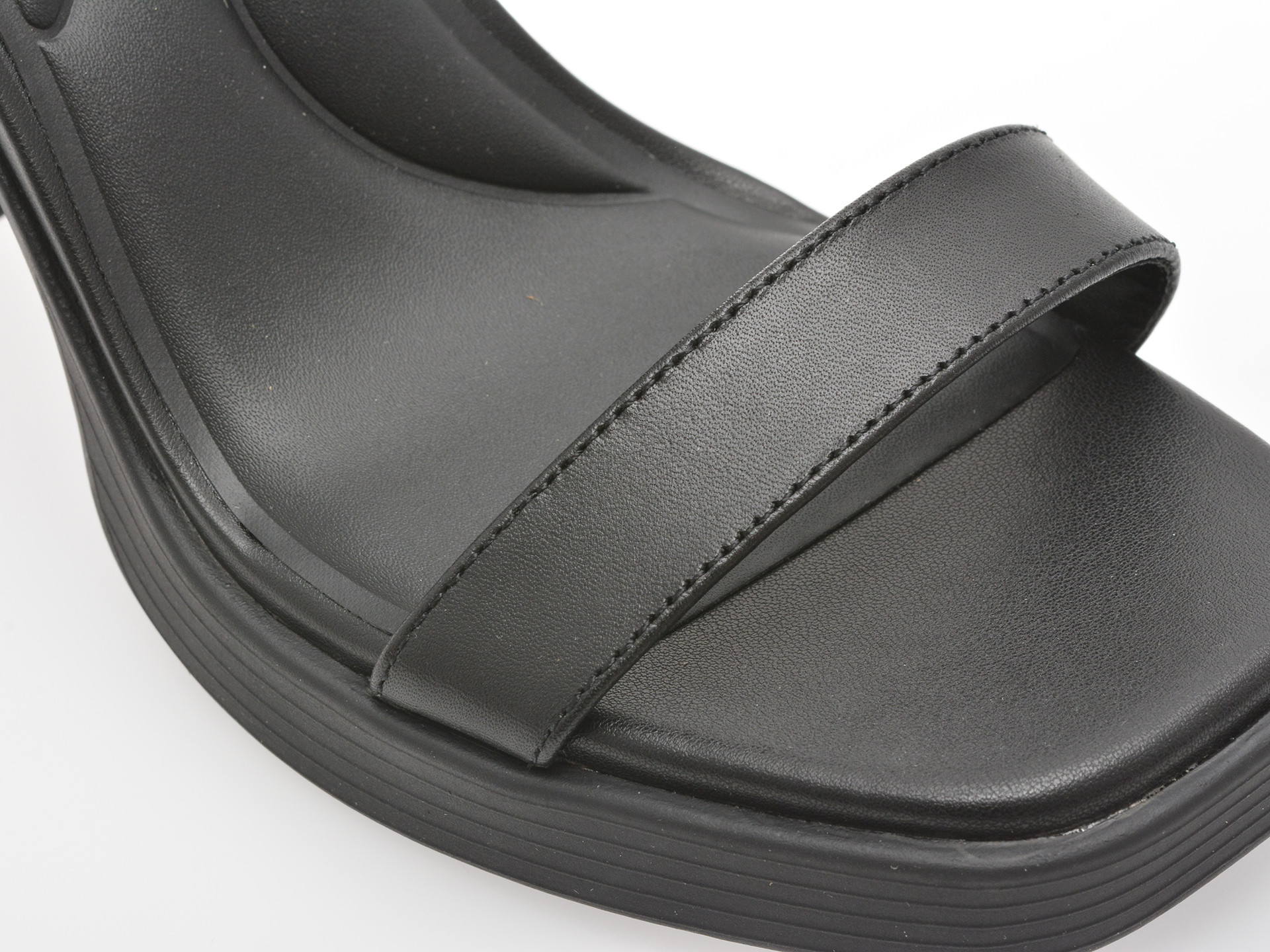 Sandale ALDO negre, BERADE 001, din piele naturala