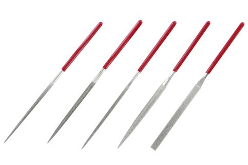 Vallejo Set of 5 Diamond Needle Files