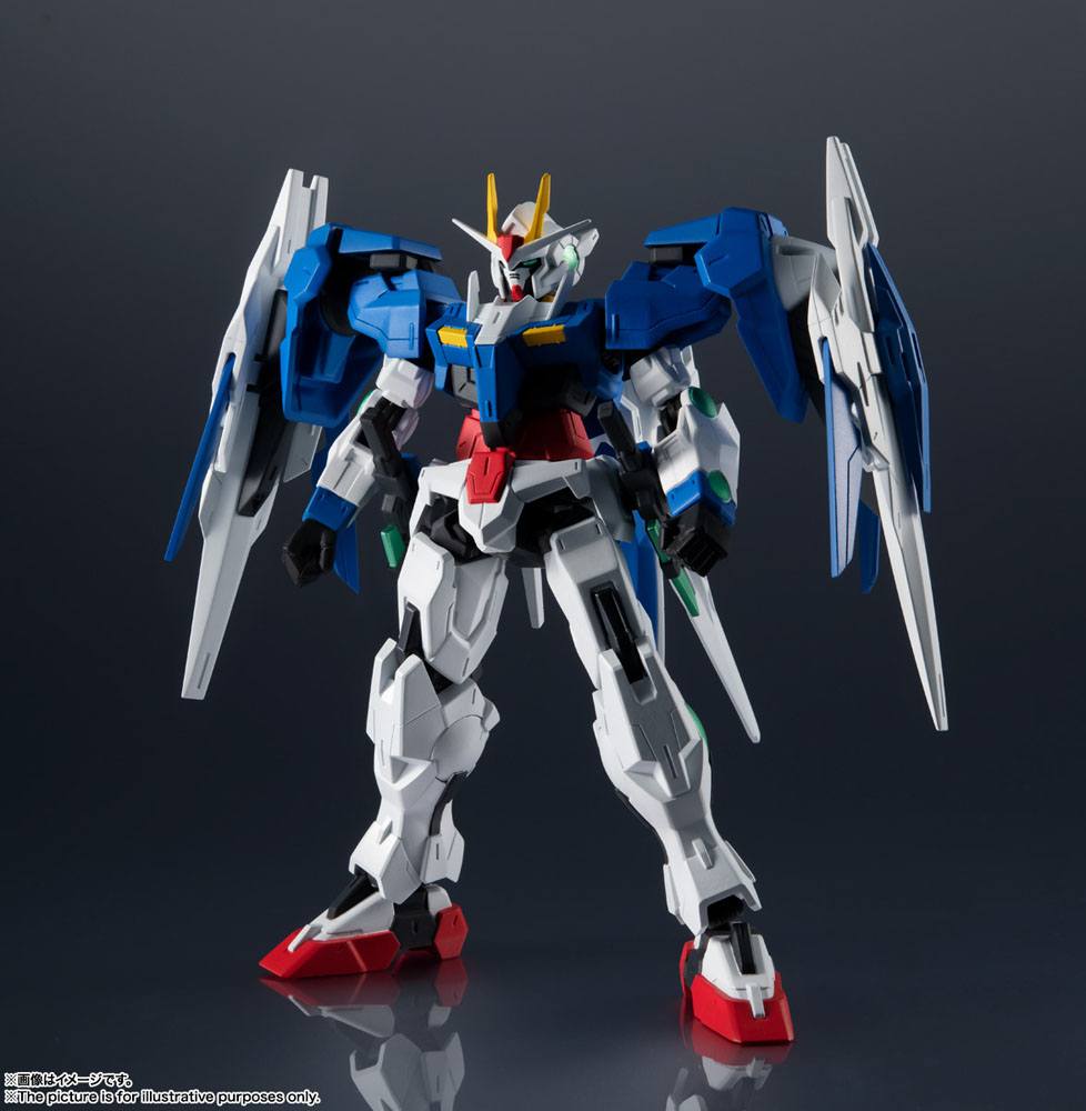 Mobile Suit Gundam Robot Spirits Action Figur GN-0000+GNR-010 00 Raiser 15 cm