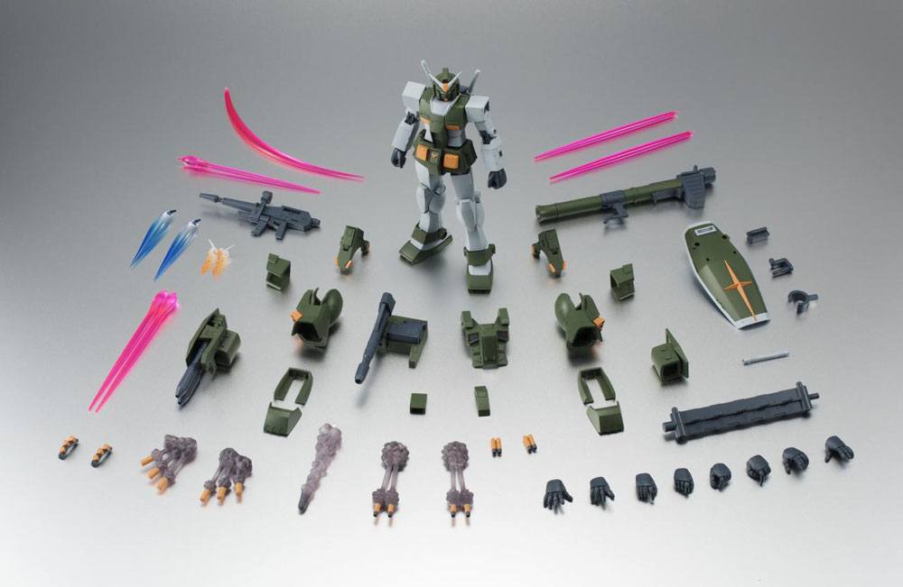 Moblie Suit Gundam MSV Robot Spirits Action Figur (Side MS) FA-78-1 FULD ARMOR GUNDAM ver. A.N.I.M.E. xx cm