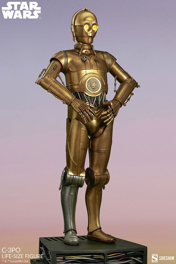 Star Wars Statue i naturlig størrelse C-3PO 188 cm