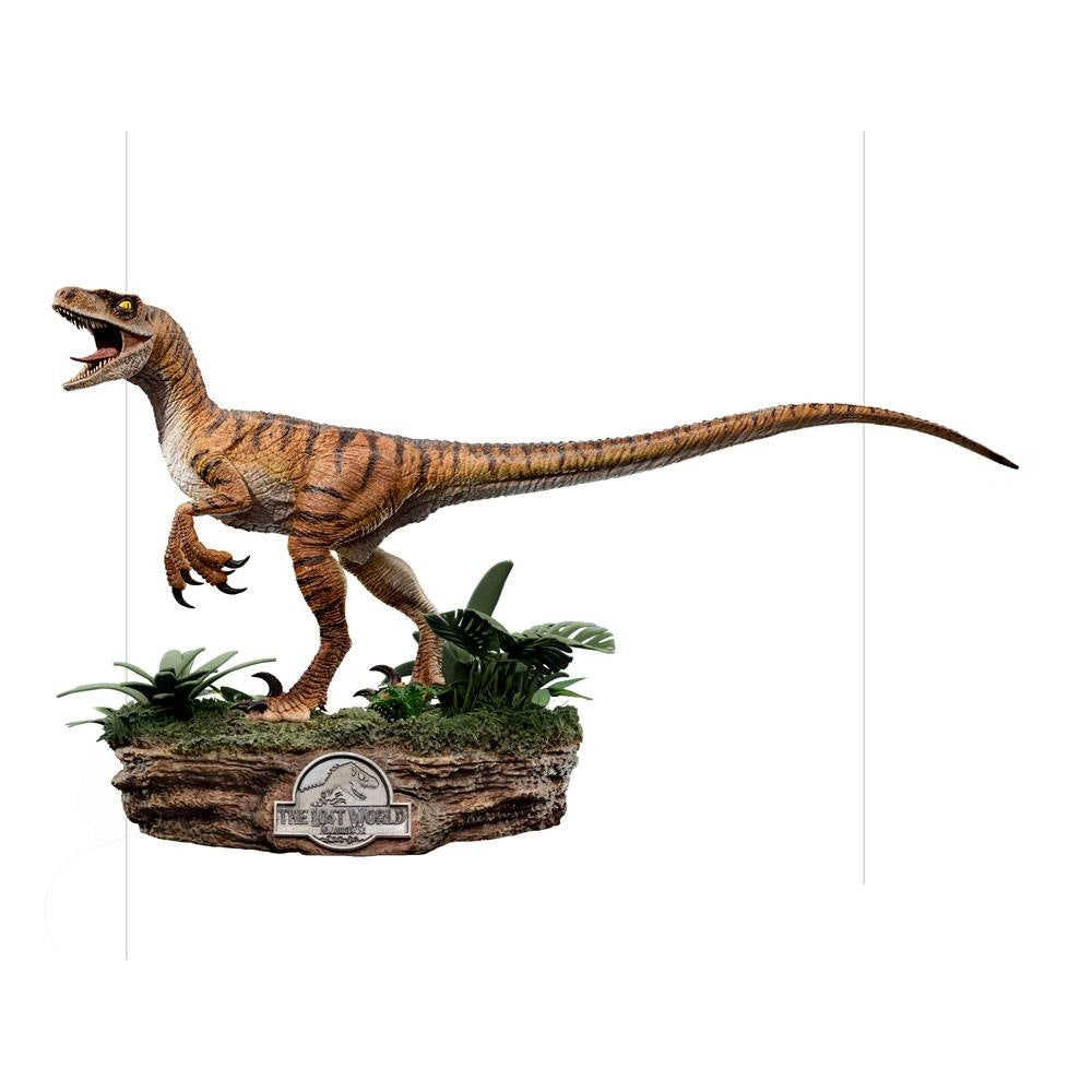 Jurassic World The Lost World Deluxe Art Scale Statue 1/10 Velociraptor 18 cm