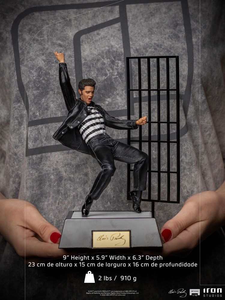 Elvis Presley Art Scale Statue 1/10 Jailhouse Rock 23 cm