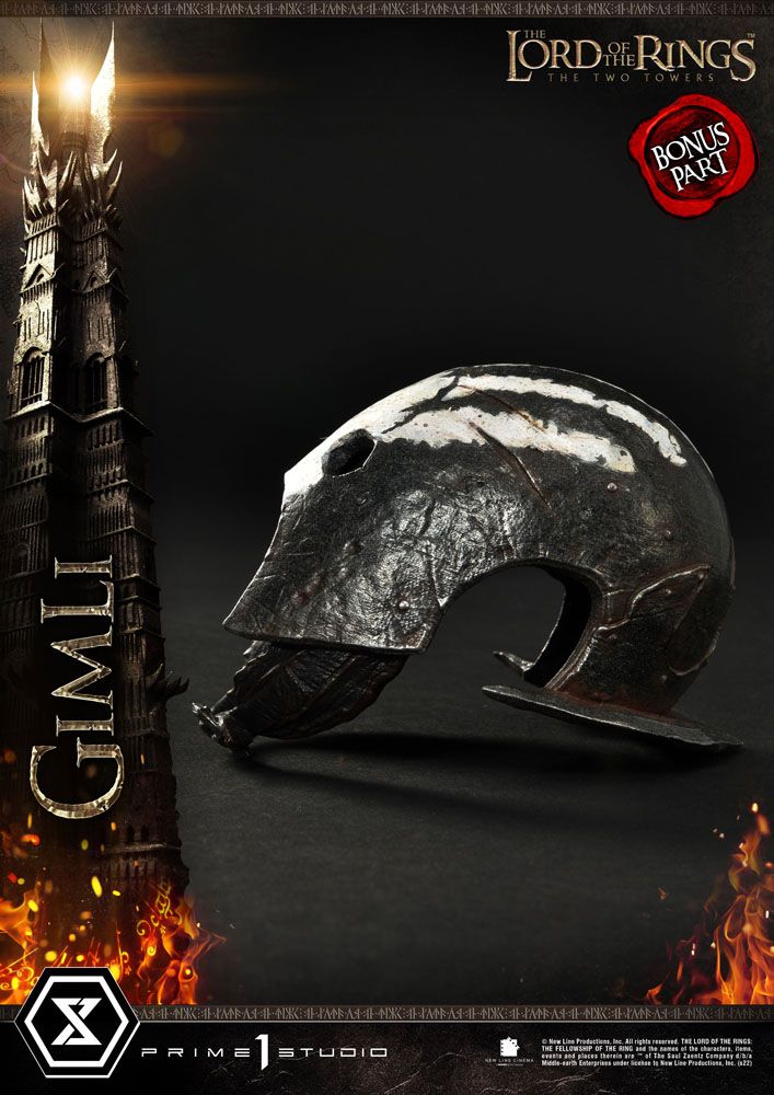 Lord of the Rings: The Two Towers Statue 1/4 Gimli Bonus Version 56 cm