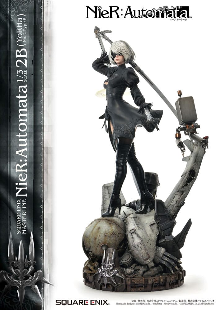 NieR Automata Statue 1/3 2B (YorHa No. 2 Type B) 95 cm