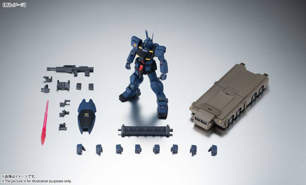 Mobile Suit Gundam 0083 Robot Spirits Action Figur (Side MS) RGM-79Q GM Quel ver. A.N.I.M.E. 13 cm
