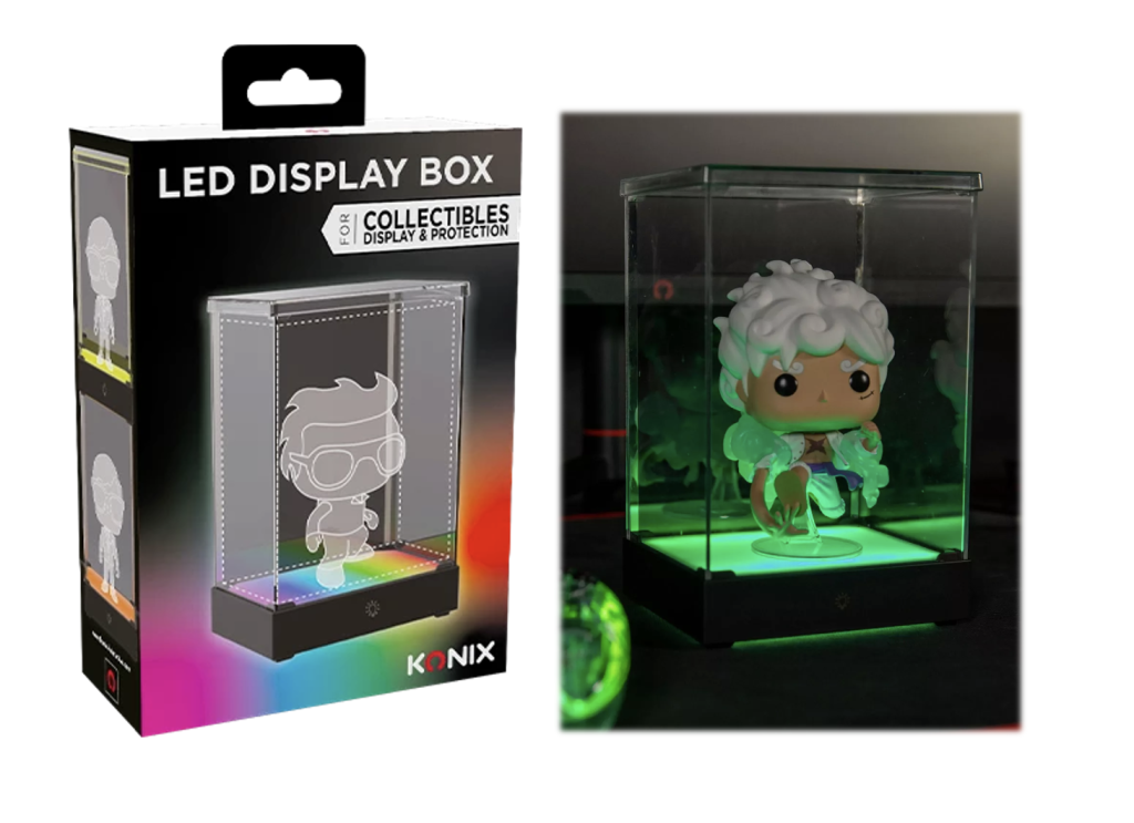 LED DISPLAY BOX - Acrylic Lighting Display Case For Funko POP and Gunpla