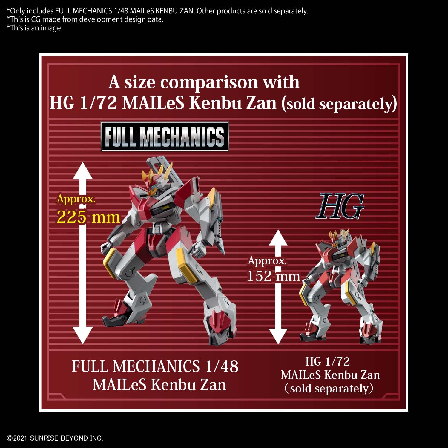 Full Mechanics Mailes Kenbu Zan 1/48