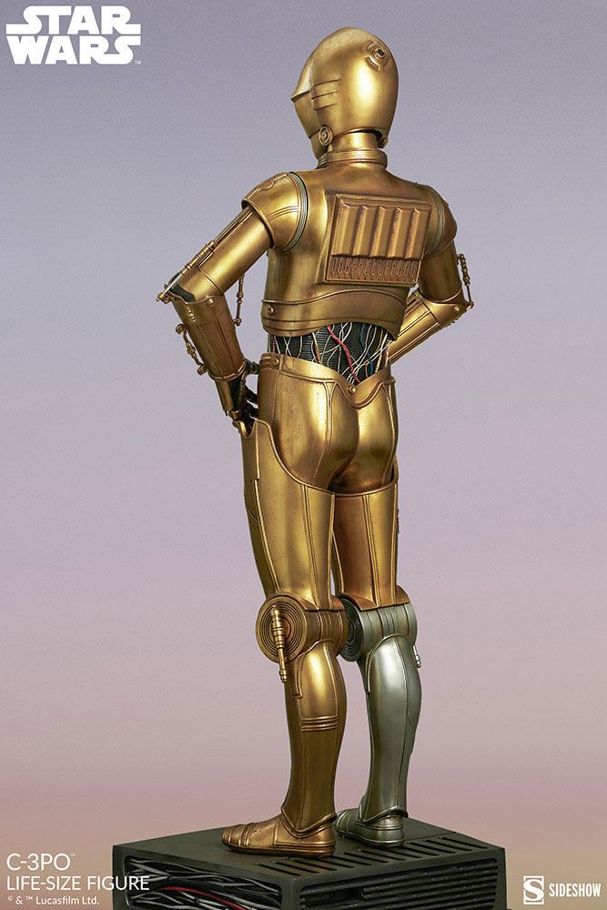 Star Wars Statue i naturlig størrelse C-3PO 188 cm
