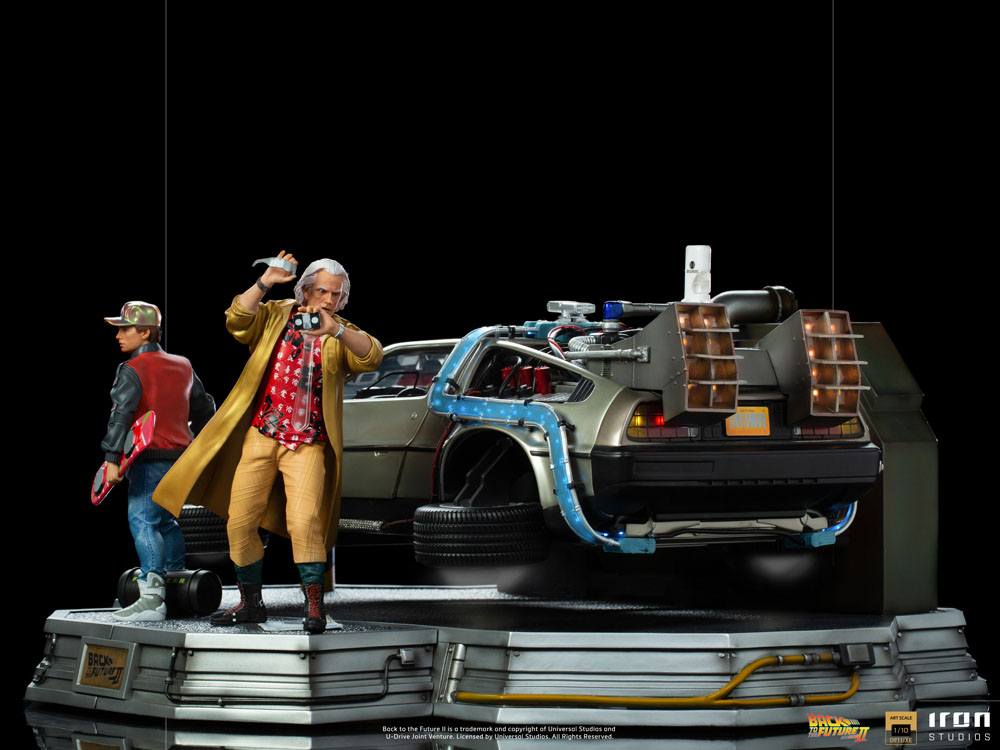 Back to the Future II Art Scale Statues 1/10 Full Set Deluxe 58 cm