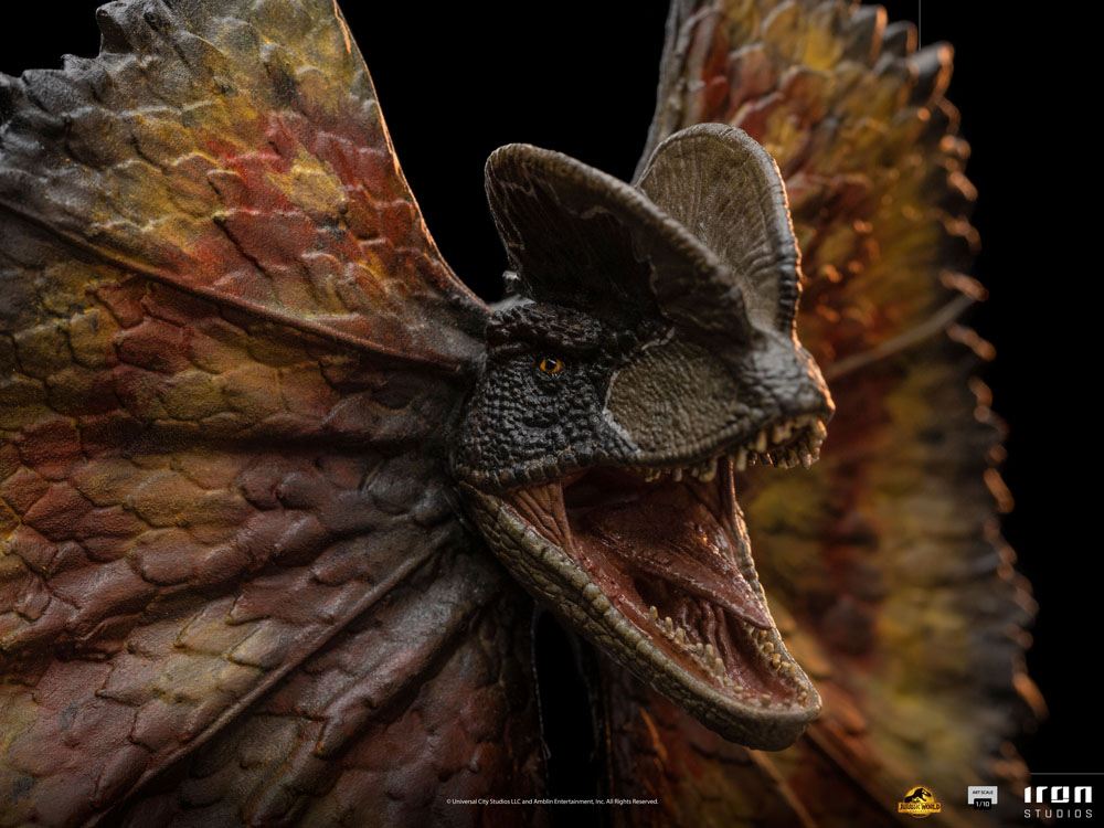 Jurassic World Dominion Art Scale Statue 1/10 Dilophosaurus 13 cm