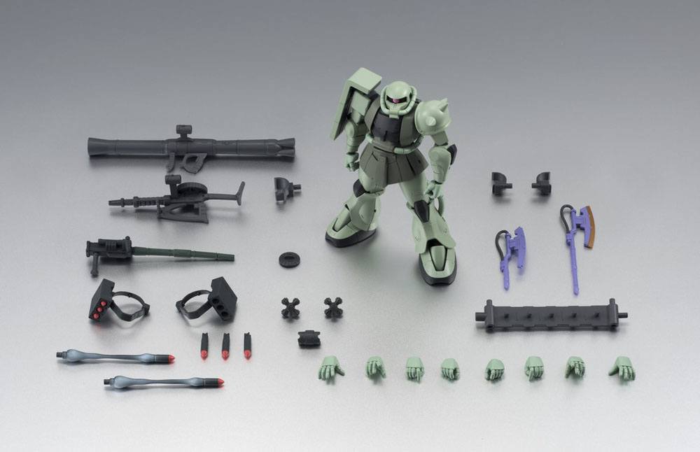 Mobile Suit Gundam Robot Spirits Action Figur (Side MS) MS-06 ZAKU II ver. A.N.I.M.E. xx cm