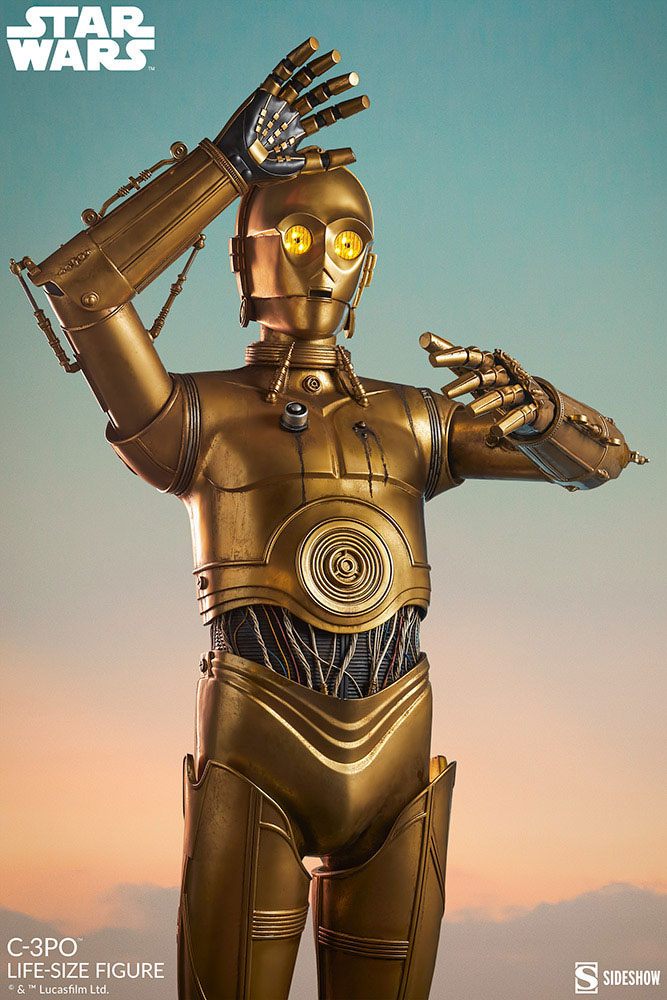 Star Wars Statue i naturlig størrelse C-3PO 188 cm