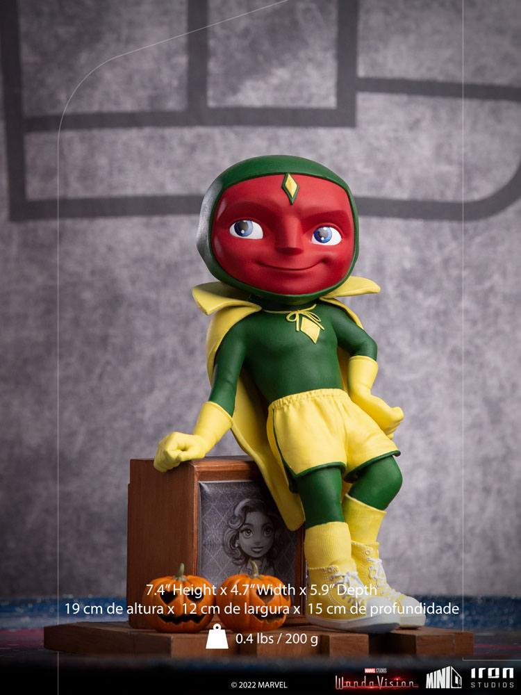 WandaVision Mini Co. PVC Figure Vision Halloween Version 19 cm