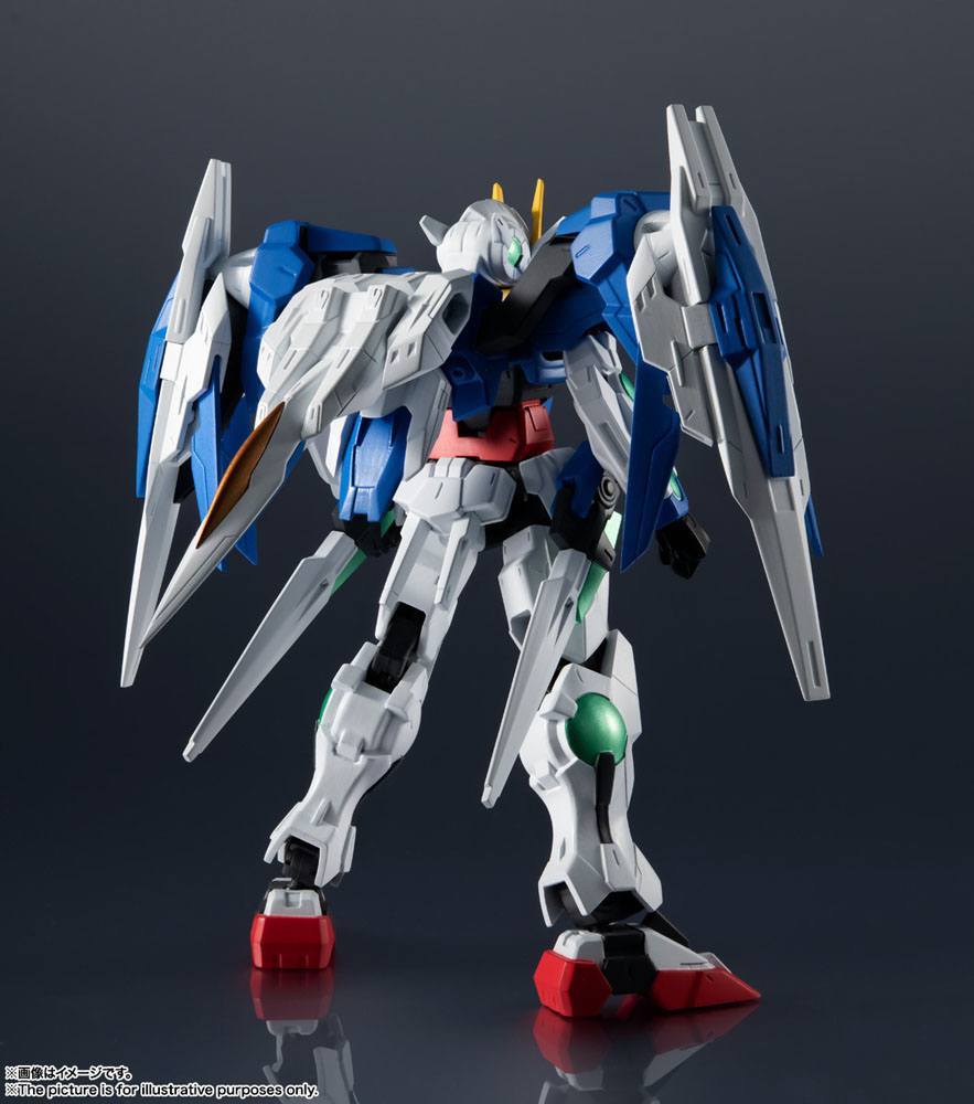 Mobile Suit Gundam Robot Spirits Action Figur GN-0000+GNR-010 00 Raiser 15 cm