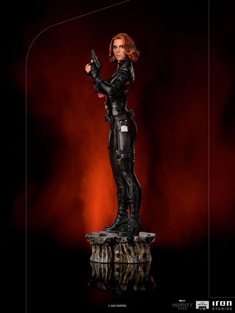 The Infinity Saga BDS Art Scale Statue 1/10 Black Widow Battle of NY 19 cm