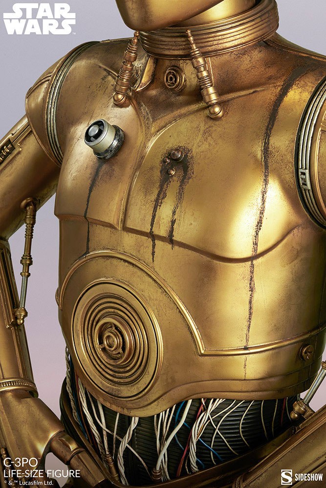 Star Wars Statue i naturlig størrelse C-3PO 188 cm