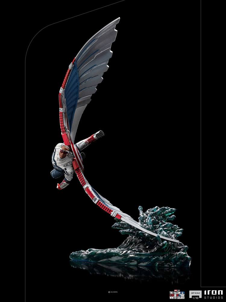 The Falcon and The Winter Soldier BDS Art Scale Statue 1/10 Captain America Sam Wilson Deluxe 46 cm