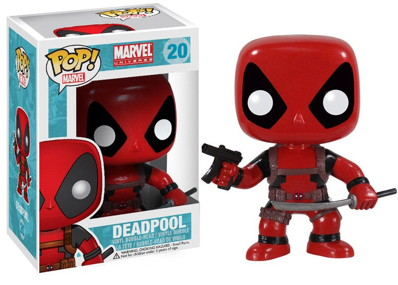 Marvel Comics POP! Vinyl Bobble-Head Deadpool 10 cm