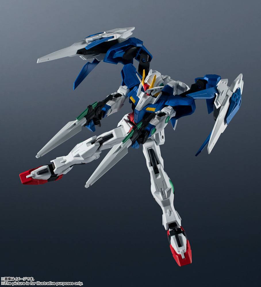 Mobile Suit Gundam Robot Spirits Action Figur GN-0000+GNR-010 00 Raiser 15 cm