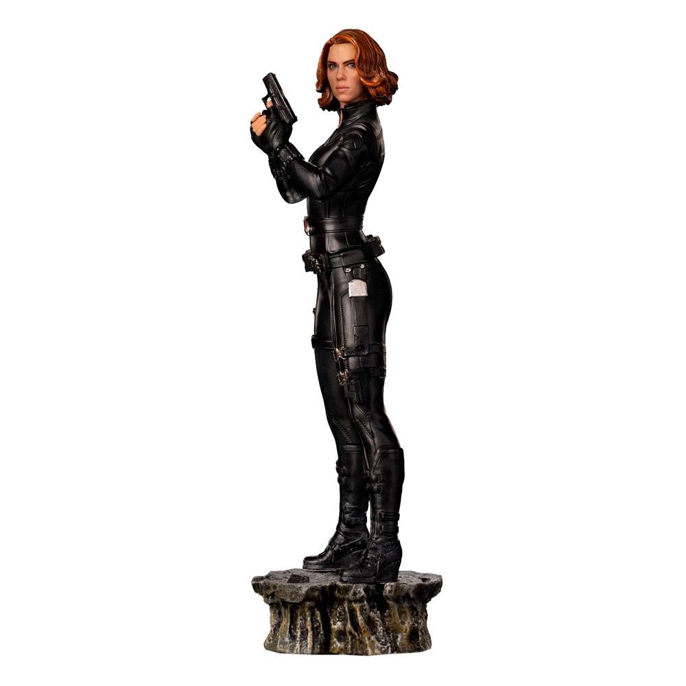 The Infinity Saga BDS Art Scale Statue 1/10 Black Widow Battle of NY 19 cm