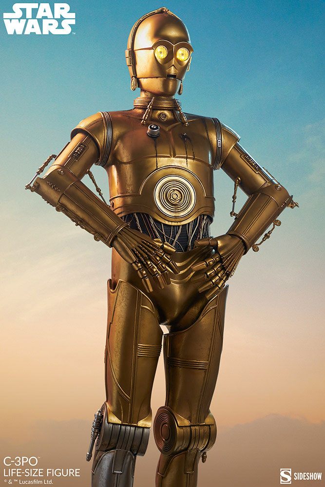 Star Wars Statue i naturlig størrelse C-3PO 188 cm